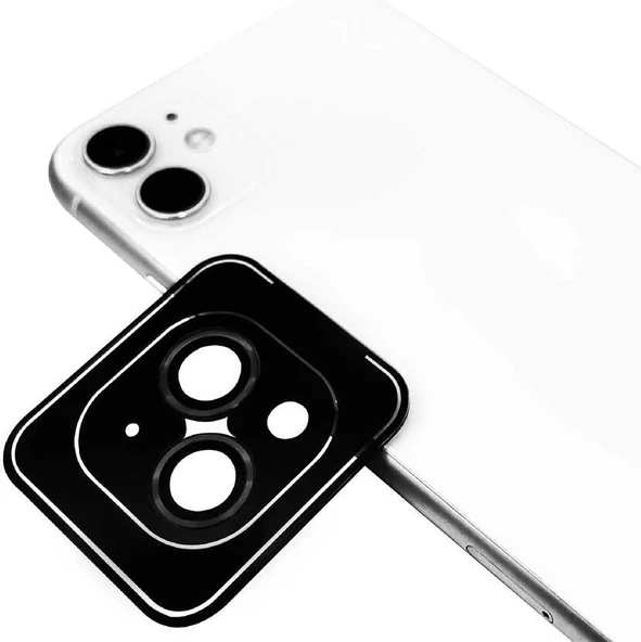 iPhone 14 Plus Uyumlu Mnc Cl-09 Kamera Lens Koruyucu-Siyah ürün görseli 1