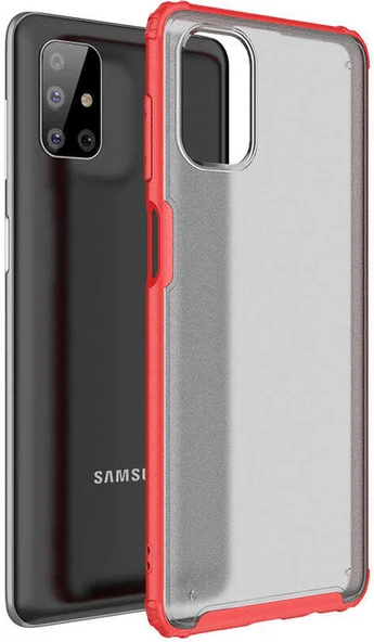 Galaxy M51 Kılıf Mnc Volks Kapak-Kırmızı ürün görseli 1