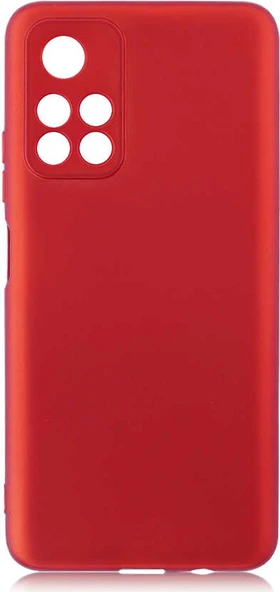Xiaomi Redmi Note 11T 5g Kılıf Mnc Premier Silikon Kapak-Kırmızı ürün görseli 1