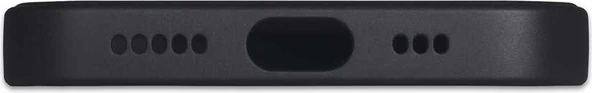 iPhone 13 Mini Kılıf Mnc Imax Silikon-Siyah - Resim 3