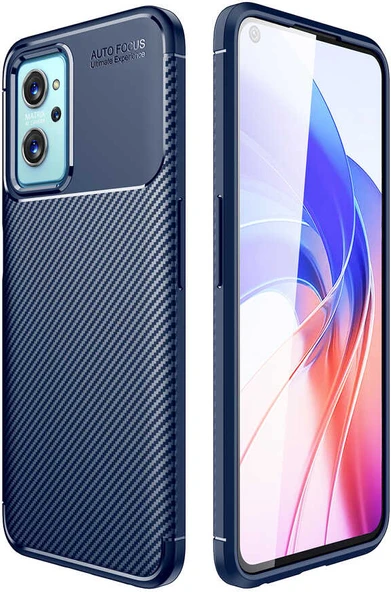 Oppo A96 4g Kılıf Mnc Negro Silikon Kapak-Lacivert ürün görseli 1