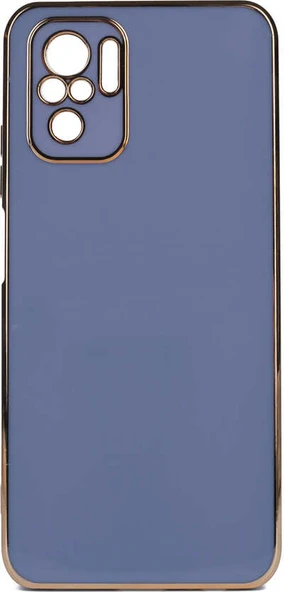 Xiaomi Redmi Note 10 Kılıf Mnc Bark Kapak-Mavi Açık ürün görseli 1