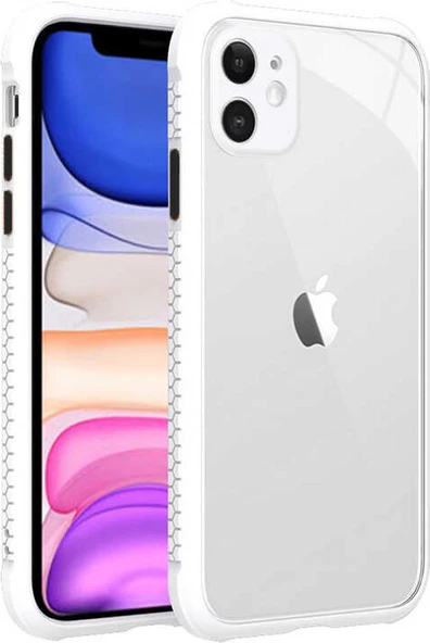 iPhone 11 Kılıf ​​mnc Kaff Kapak-Renksiz ürün görseli 1