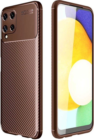 Galaxy M32 Kılıf Mnc Negro Silikon Kapak-Kahverengi ürün görseli 1