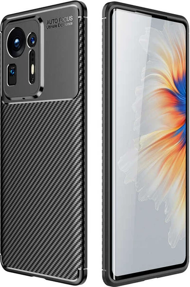 Xiaomi Mi Mix 4 Kılıf Mnc Negro Silikon Kapak-Siyah ürün görseli 1