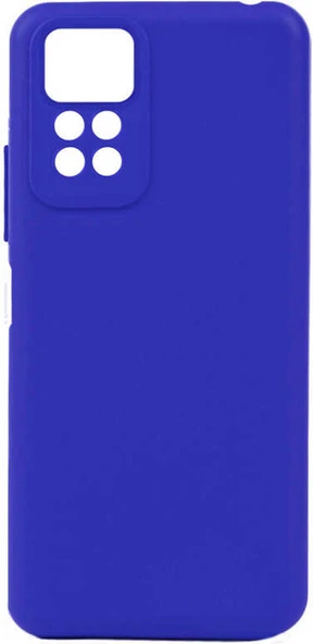 Xiaomi Redmi Note 11S Global Kılıf Mnc Biye Silikon-Mavi ürün görseli 1