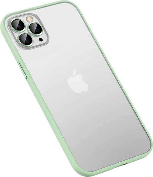 iPhone 12 Pro Kılıf Mnc Retro Kapak-Yeşil ürün görseli 1
