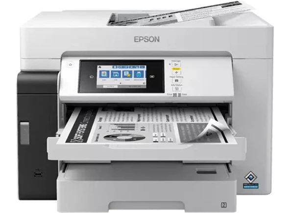 Epson  EcoTank M15180 Wi-Fi + Fotokopi + Tarayıcı A3-A4 Siyah Beyaz Mürekkep Tanklı Yazıcı ürün görseli 1
