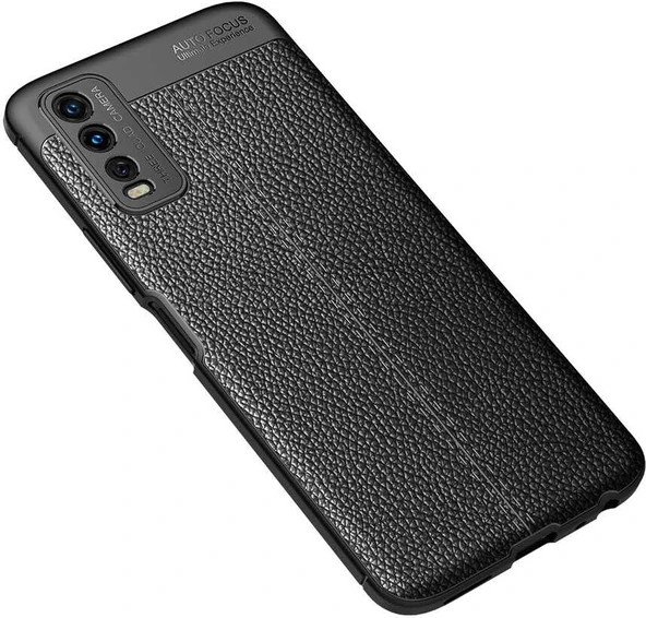 Vivo Y11S Kılıf Mnc Niss Silikon Kapak-Siyah ürün görseli 1