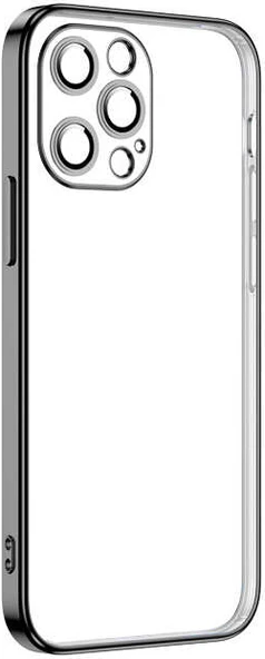 iPhone 12 Pro Kılıf Mnc Krep Kapak-Siyah ürün görseli 1