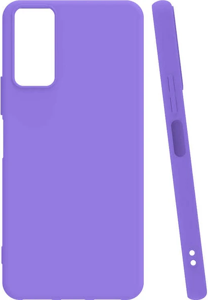 Galaxy A03S Kılıf Mnc Biye Silikon-Lila ürün görseli 1