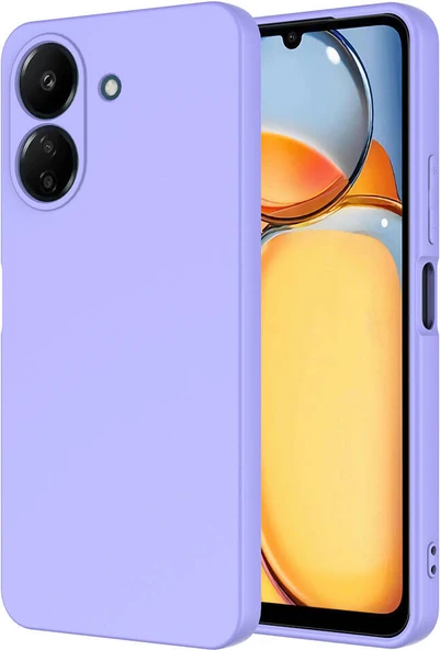 Xiaomi Redmi 13C Kılıf Mnc Mara Laaakan Kapak-Lila ürün görseli 1