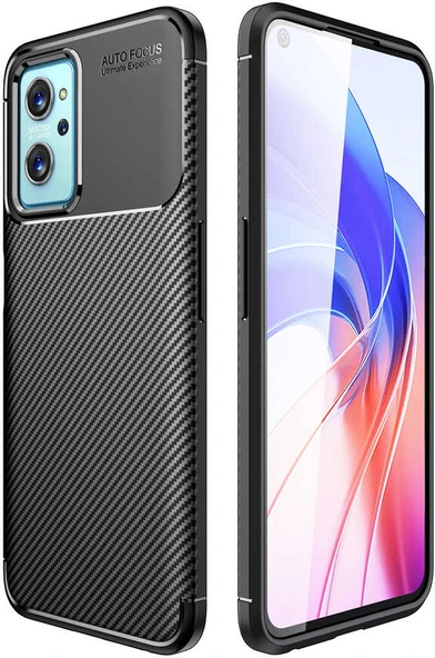 Oppo A96 4g Kılıf Mnc Negro Silikon Kapak-Siyah ürün görseli 1