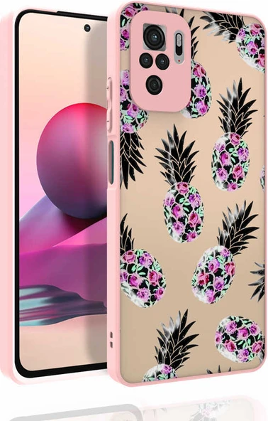 Xiaomi Poco M5S Kılıf Desenli Kamera Korumalı Parlak Mnc Nora Kapak-No1 ürün görseli 1