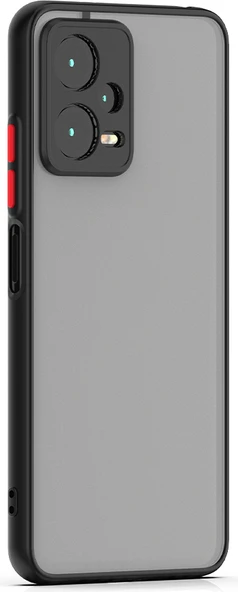 Xiaomi Redmi Note 12 Pro 5g Kılıf Mnc Hux Kapak-Siyah ürün görseli 1