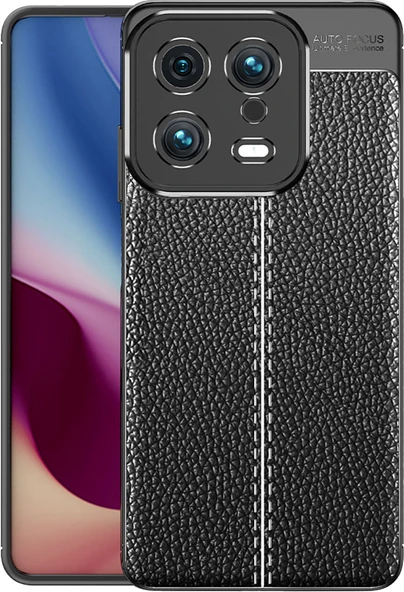 Xiaomi Mi 13 Kılıf Mnc Niss Silikon Kapak-Siyah ürün görseli 1