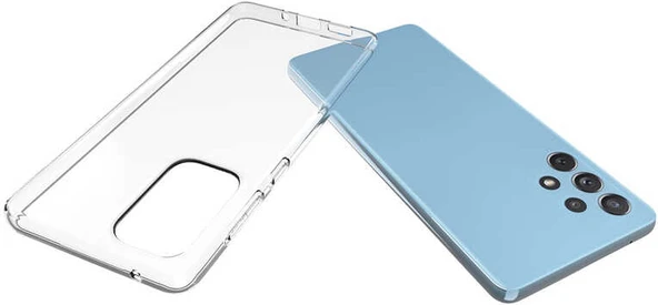 Galaxy A53 5g Kılıf Mnc Süper Silikon Kapak-Renksiz ürün görseli 1