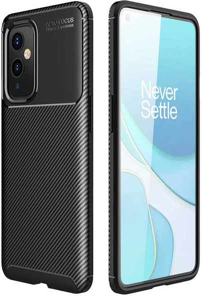 One Plus 9 Kılıf Mnc Negro Silikon Kapak-Siyah ürün görseli 1