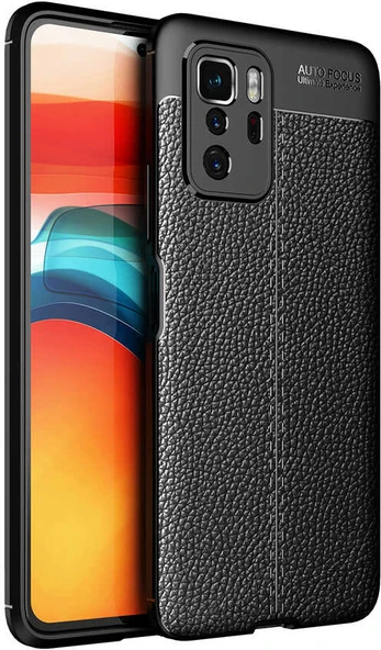 Xiaomi Poco X3 Gt Kılıf Mnc Niss Silikon Kapak-Siyah ürün görseli 1