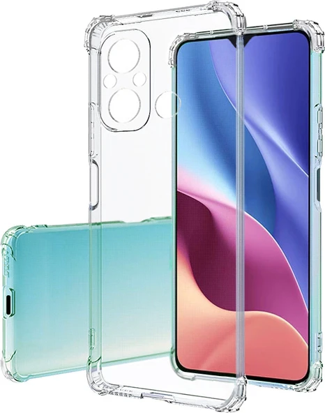 Xiaomi Redmi 12C Kılıf Mnc 2mm Anti Shock Silikon-Renksiz ürün görseli 1