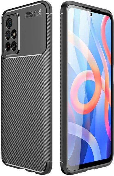 Xiaomi Redmi Note 11T 5g Kılıf Mnc Negro Silikon Kapak-Siyah ürün görseli 1
