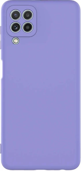 Galaxy A22 4g Kılıf Mnc Mara Laaakan Kapak-Lila ürün görseli 1