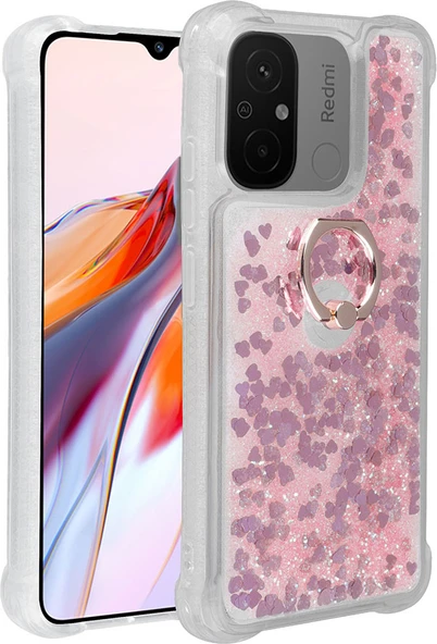 Xiaomi Redmi 12C Kılıf Mnc Milce Kapak-Pembe ürün görseli 1