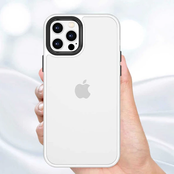 iPhone 13 Pro Max Kılıf ​​mnc Cann Kapak-Mavi - Resim 2