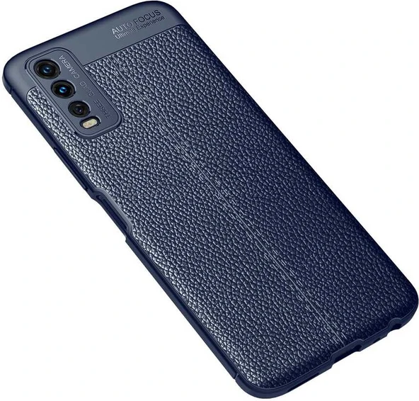 Vivo Y11S Kılıf Mnc Niss Silikon Kapak-Lacivert ürün görseli 1