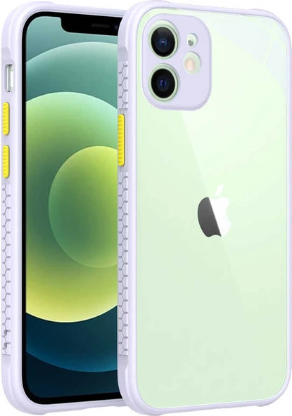 iPhone 12 Kılıf ​​mnc Kaff Kapak-Mor ürün görseli 1