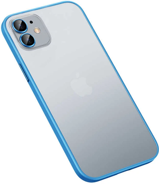 iPhone 11 Kılıf Mnc Retro Kapak-Mavi ürün görseli 1