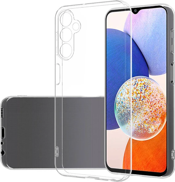 Galaxy A35 Kılıf Mnc Süper Silikon Kapak-Renksiz ürün görseli 1