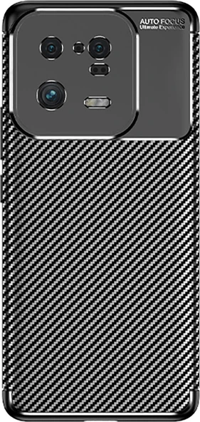 Xiaomi Mi 13 Pro Kılıf Mnc Negro Silikon Kapak-Siyah ürün görseli 1