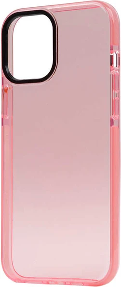 iPhone 12 Kılıf Mnc Punto Kapak-Pembe ürün görseli 1