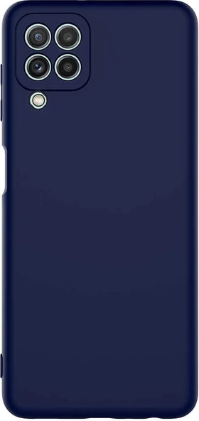 Galaxy A22 4g Kılıf Mnc Mara Laaakan Kapak-Lacivert ürün görseli 1