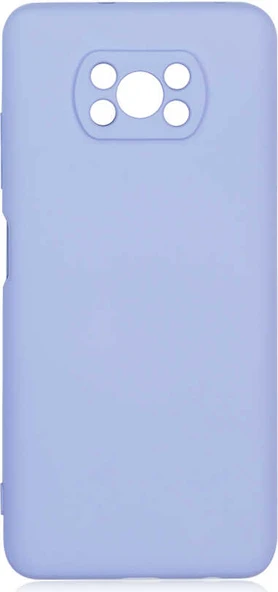 Xiaomi Poco X3 Kılıf Mnc Mara Laaakan Kapak-Lila ürün görseli 1