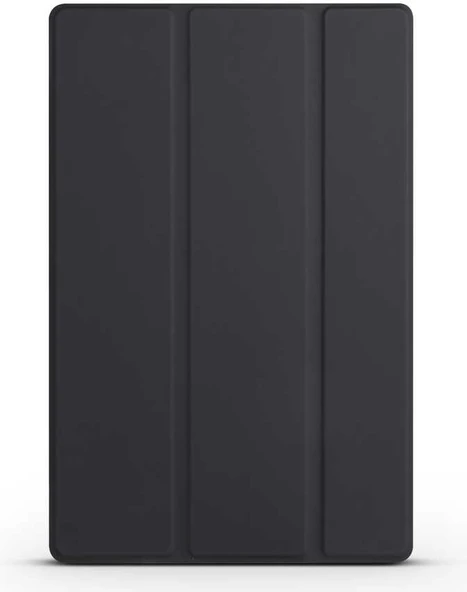 Galaxy Tab A8 10.5 SM-X200 (2021)  Uyumlu Mnc Smart Cover Standlı 1-1 Kılıf-Siyah ürün görseli 1