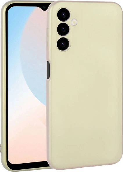 Galaxy A24 Kılıf Mnc Premier Silikon Kapak-Gold ürün görseli 1
