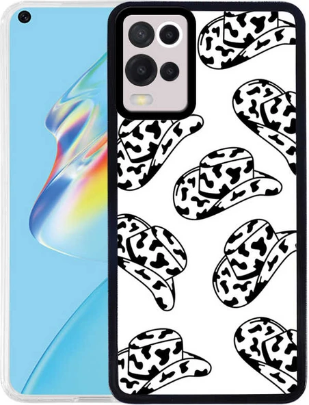 Oppo A54 4g Kılıf Mnc M-Fit Desenli Kapak-Hat No5 ürün görseli 1