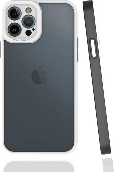 iPhone 12 Pro Max Kılıf Mnc Mima Kapak-Siyah ürün görseli 1