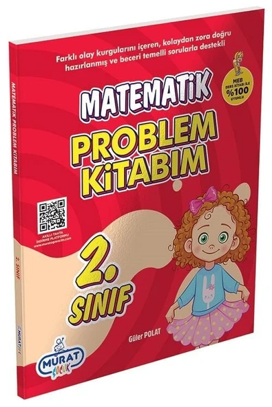 Murat 2. Sınıf Matematik Problem Kitabım Murat Yayınları ürün görseli 1