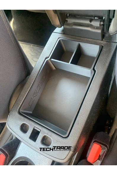 Fiat Egea Cross Kolçak Organizer 3 Bölmeli CROSS Yazılı FIAT Egea Cross Uyumlu ürün görseli 1