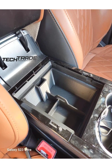 Chery Tiggo 8 Pro Kolçak Organizer-3 Bölmeli (AVANTGARDE MODELLERE UYUMLU DEĞİLDİR) ürün görseli 1