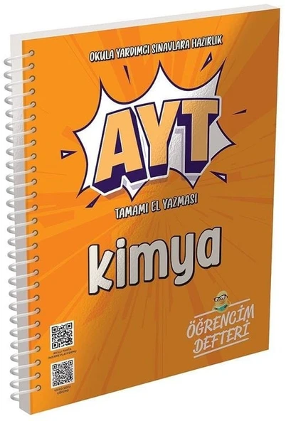 Murat YKS 2027 AYT Kimya Öğrencim Defteri Murat Yayınları ürün görseli 1