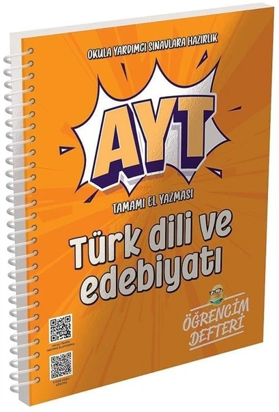 Murat YKS 2027 AYT Türk Dili ve Edebiyatı Öğrencim Defteri Murat Yayınları ürün görseli 1