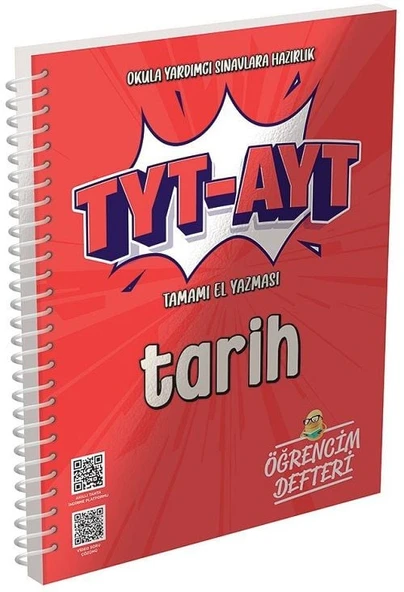 Murat YKS 2027 TYT AYT Tarih Öğrencim Defteri Murat Yayınları ürün görseli 1