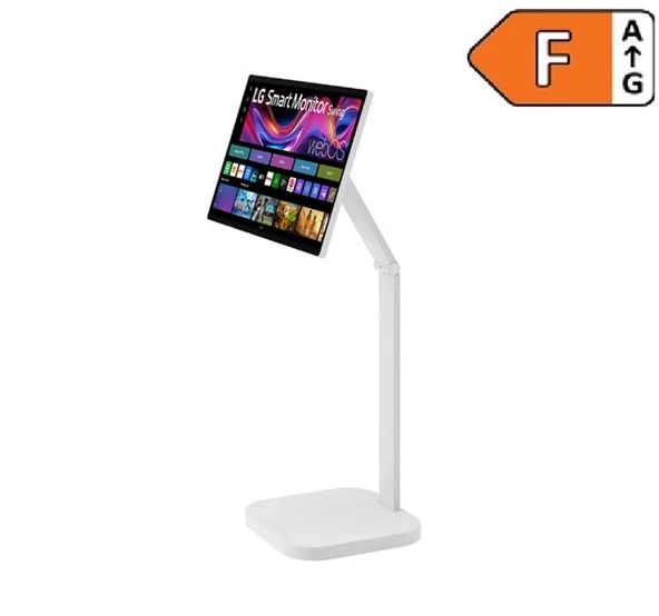 LG 31.5'' 32U889SA-W 4K Tekerlekli Standlı Smart ürün görseli 1