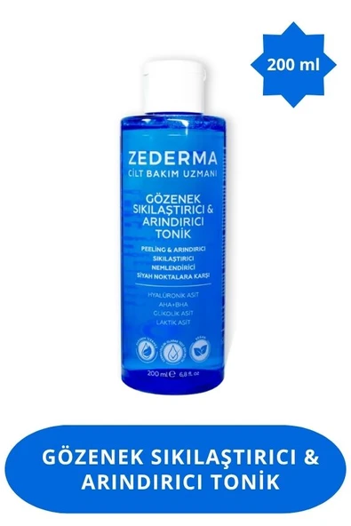 Zederma Gözenek Sıkılaştırıcı Tonik 200 ml ürün görseli 1
