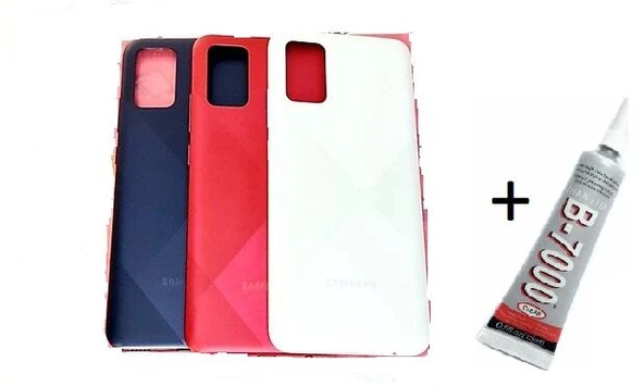 SAMSUNG A20S A207 Arka Batarya Pil Kapağı MAVİ (B7 ürün görseli 1