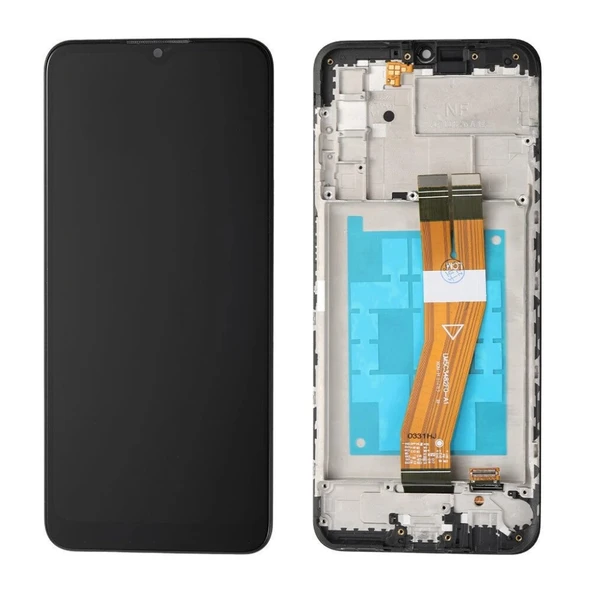 Samsung A03s Dokunmatik Ekran Çıtalı (Siyah) ürün görseli 1